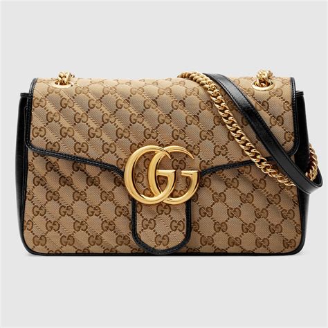 medium gucci marmont|gg marmont medium shoulder bag.